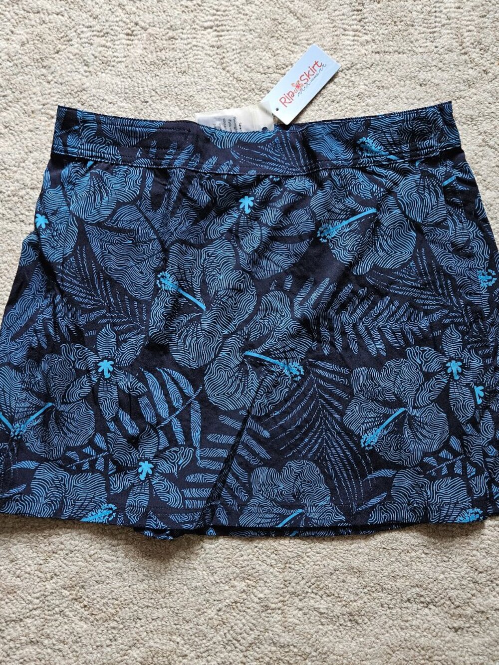 Ripskirt Classic Wrap Skirt Swim Coverup Blue Medium M Maui Moonlight Style 100